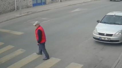 Yaya geçidinde kimse yol vermedi: 81 yaşındaki adama motosiklet çarptı
