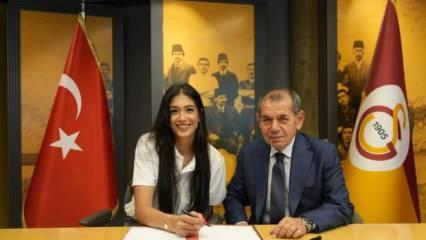 Galatasaray, Yasemin G&uuml;veli ile 1 yıllık yeni s&ouml;zleşme imzaladı