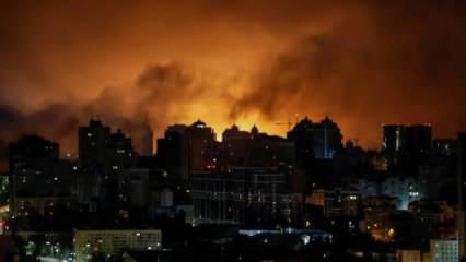 Ukrayna'ya gece boyunca bomba yağdı! Ölü ve yaralılar var