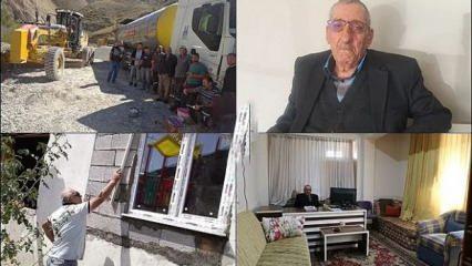 2 köprü, 10 km’lik yol yaptı: 78’lik efsane muhtardan bir ilk daha