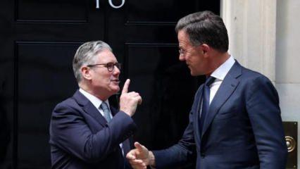 NATO Genel Sekreteri Rutte İngiltere lideri Keir Starmer ile görüştü