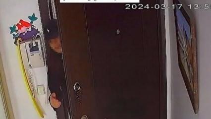 Banka müdürü kadının oyununu gizli kamera bozdu!