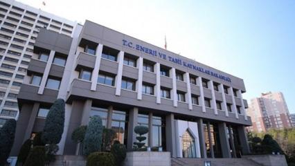 Enerji ve Tabii Kaynaklar Bakanlığı 4 yeni YEKA belirledi