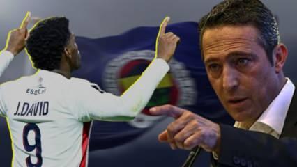 Fenerbahçe Jonathan David ile anlaştı mı? Ali Koç gözünü kararttı