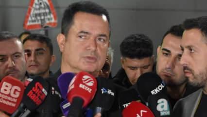 Fenerbahçe'den ayrılan Acun Ilıcalı sitem etti: 'Eleştiriler aldım'