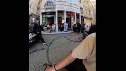 Fotoğraf çekilmek için Galata Kulesi'ni kilitlediler