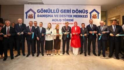 Gaziantep'te Suriyelilerin gönüllü geri dönüşü için danışma ve destek merkezi açıldı