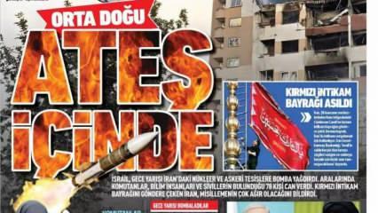 İsrail-İran savaşını gazeteler nasıl gördü? 'Küresel haydut' - Gazete manşetleri