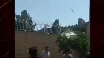  İsrail'in İsfahan'a yönelik saldırısının görüntüleri ortaya çıktı.
