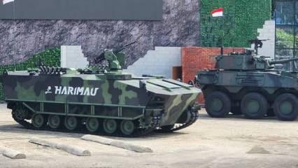 KAPLAN Zırhlı Personel Taşıyıcı, ilk kez Endonezya'da sergilendi