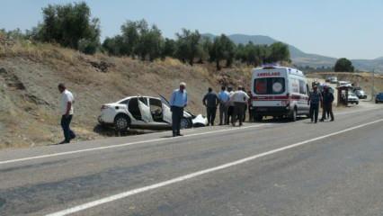 Kilis'te otomobiller çarpıştı: 8 yaralı