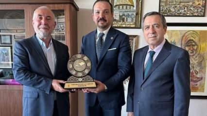 Prof. Dr. Kürşad Zorlu, Kanal 7 Medya Grubu'nu ziyaret etti