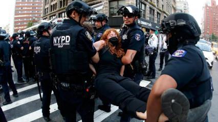 New York’ta hareketli saatler! Göçmen protestolarında 65 gözaltı!