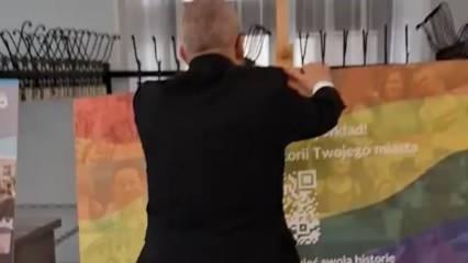 Polonyalı milletvekili Braun, parlamentodaki LGBT temalı sergiyi kaldırdı