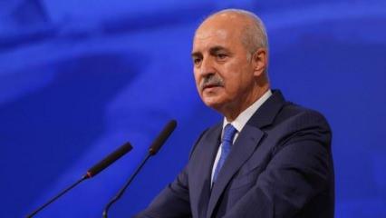 Kurtulmuş'tan Ferdi Zeyrek için taziye mesajı