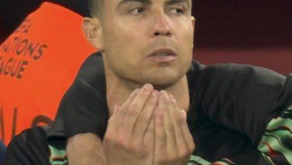 Ronaldo'nun dua ettiği anlar sosyal medyada gündem oldu!