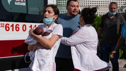 İzmir'de hastanenin yanında büyük yangın: Hastalar nakliye edildi, Bakanlık'tan açıklama