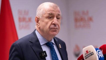 Son dakika: Zafer Partisi Genel Başkanı Ümit Özdağ hakkında ara kara açıklandı!
