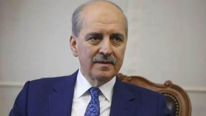 TBMM Başkanı Kurtulmuş, Jandarma Teşkilatının 186. kuruluş yıl dönümünü kutladı