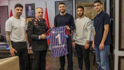 Trabzonspor, Jandarma Teşkilatının 186. kuruluş yıl dönümü kutladı