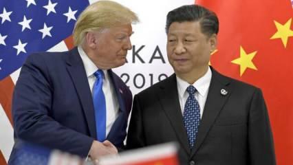 Trump: Çin ile anlaşmamız tamamlandı
