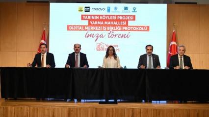 “Yarının Köyleri Projesi” Protokolü imza töreni düzenlendi