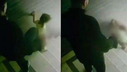 3 yaşındaki kızını merdivende tekmeleyerek düşürmüştü... Cani babanın ifadesi ortaya çıktı