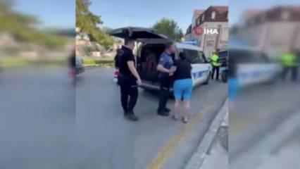 Alkollü ve elektronik kelepçeli şahıstan polise mukavemet! Annesi, ‘beter ol’ dedi