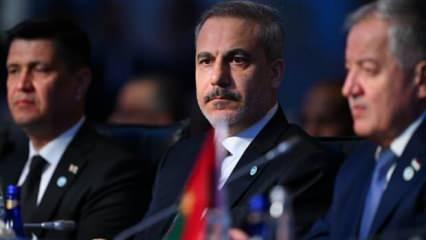 Bakan Fidan: Zulmün karşısında dimdik duracağız!