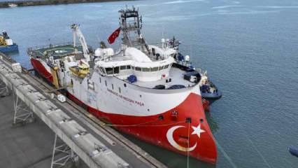 "Barbaros Hayreddin Paşa" Trabzon'da