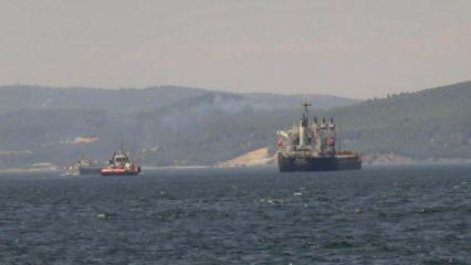 Çanakkale Boğazı'nda gemi arızası