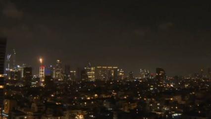 Demir Kubbe Tel Aviv'i vurdu! O anlar kamerada!
