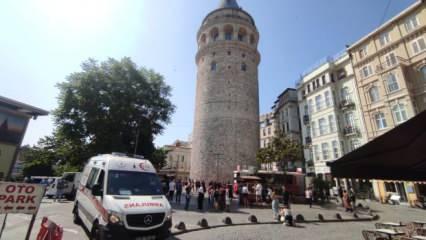 Galata Kulesi'nde korkunç olay: 22 yaşındaki genç hayatını kaybetti!