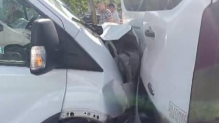 Gaziantep'te can pazarı! Yaya çarpan servise arkadan gelen servis çarptı: Yaralılar var