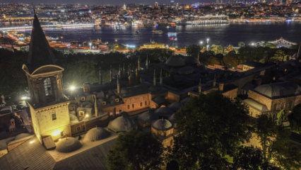 Karanlıkta parlayan tarih: Topkapı Sarayı’nda “gece müzeciliği” başladı!