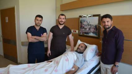 Karın ağrısı şikayetiyle gitti: Böbreğinden çıkanları görünce şoke oldu!