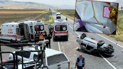 Kızlarının mezuniyetine giden aile kaza yaptı: 1 ölü, 4 yaralı! Araçtan çıkan not kahretti