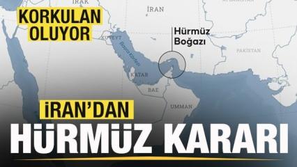 Korkulan oluyor! İran'dan son dakika Hürmüz kararı! ABD'den Çin'e çağrı