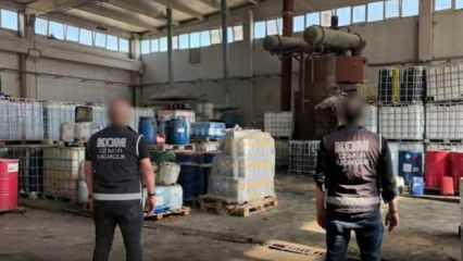 İzmir'de 613 ton kaçak akaryakıt ele geçirildi! Piyasa değeri 30 milyon TL 