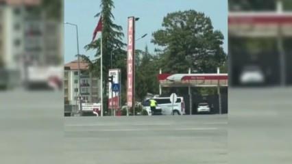 Malatya’da polis memuru, kargaların saldırısına uğradı