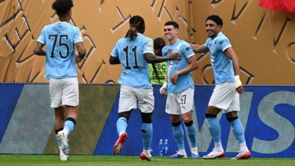 Manchester City ilk yarıda fişi çekti! Turnuvaya 3 puanla başladı