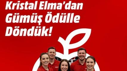 MediaMarkt Gümüş Kristal Elma’nın sahibi oldu
