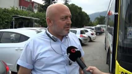 Otobüs şoföründen yürek ısıtan fedakârlık 