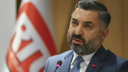 RTÜK Başkanı Şahin açıkladı: Gündüz kuşağına 'aile saadeti' geliyor