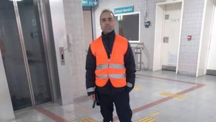 Trende sigara cinayeti! Güvenlik görevlisini öldürdü