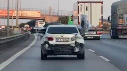 Tuzla'da şaşırtan görüntü: Aracın arka koltuğunda böyle taşıdı