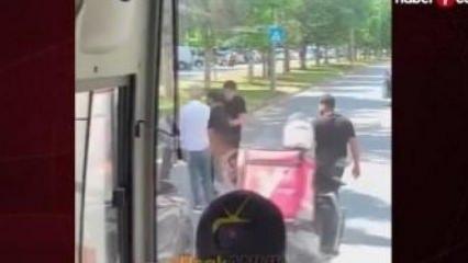 Uşak'ta trafikte dehşet: Tartıştıkları adamı kemerle boğmaya çalıştılar