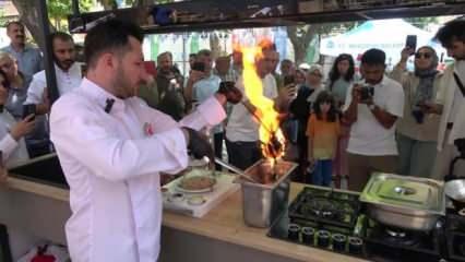 500 derece ısıtılan topuzda pişen kebabı g&ouml;ren şaşırıyor