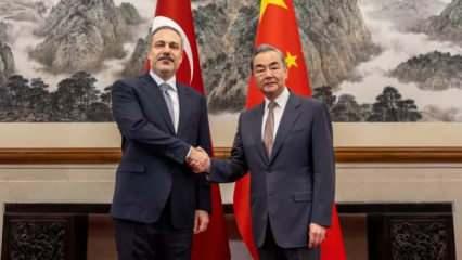 Dışişleri Bakanı Fidan, Çinli mevkidaşı Wang Yi ile görüştü