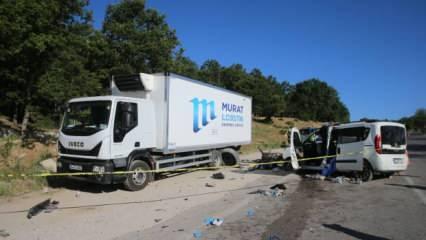 Tokat'ta korkunç kaza: 2 ölü, 3 yaralı!